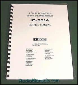 Icom IC-751A Service Manual